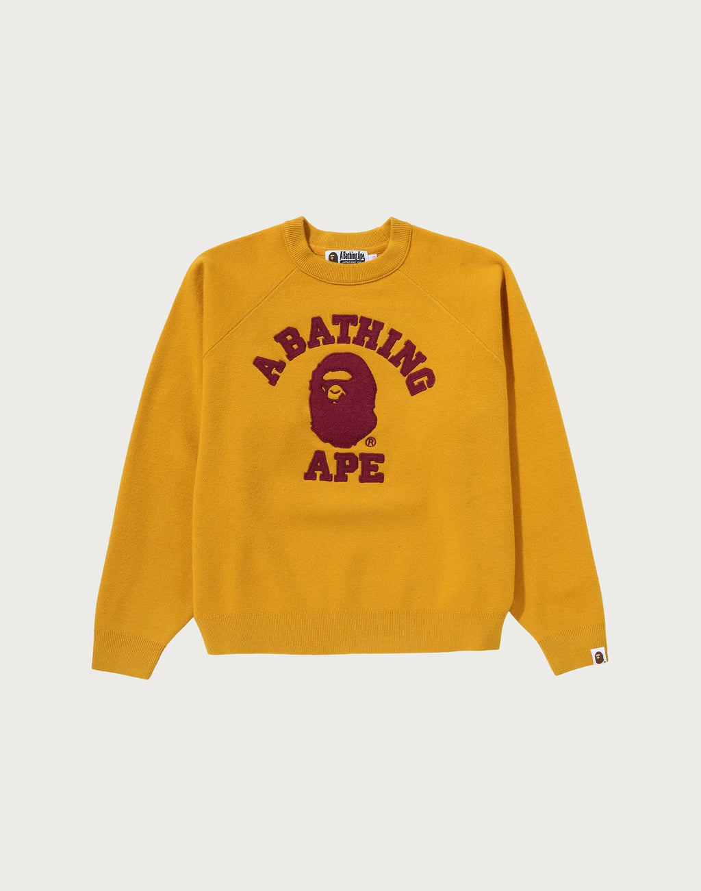 COLLEGE FUR LOGO SWEATER LADIES