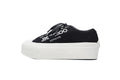 Jimmy Choo Palma Maxi Black Canvas Platform Trainers Womens RSNOW