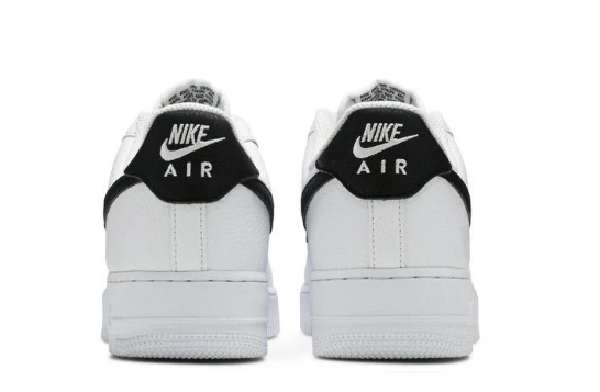 Nike Air Force 1 Low '07 'White/Black Pebbled Leather' Sneakers