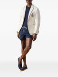 Ralph Lauren Purple Label embroidered terry blazer
