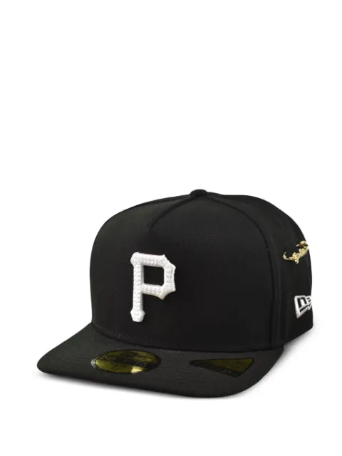 NEW ERA CAP 59FIFTY Pittsburgh Pirates baseball cap with safety pin