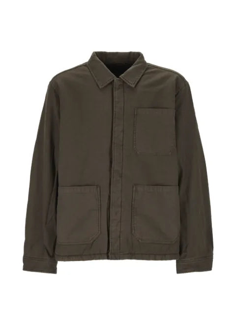 KEELING patch-pocket cotton jacket