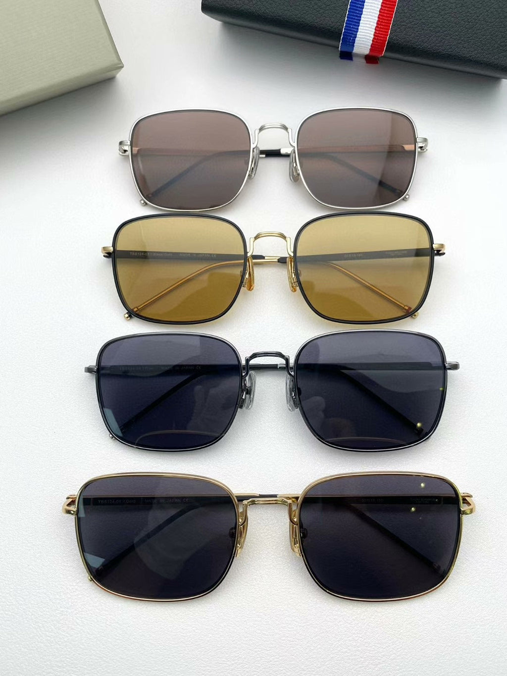 TBS124 Unisex double-bridge sunglasses