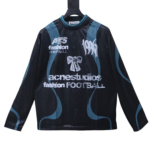 AC - Sports jersey graphic t-shirt - Black