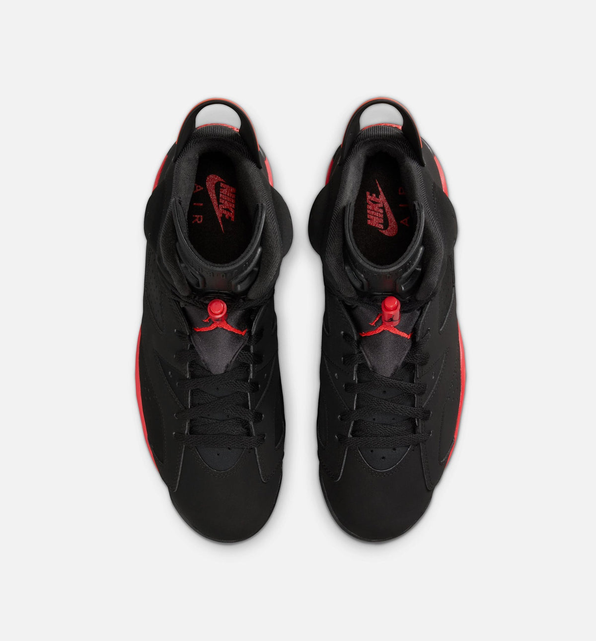 Air Jordan 6 Retro 'Infrared' (Salesman) - Men's Lifestyle Sneaker (Black/Light Crimson)