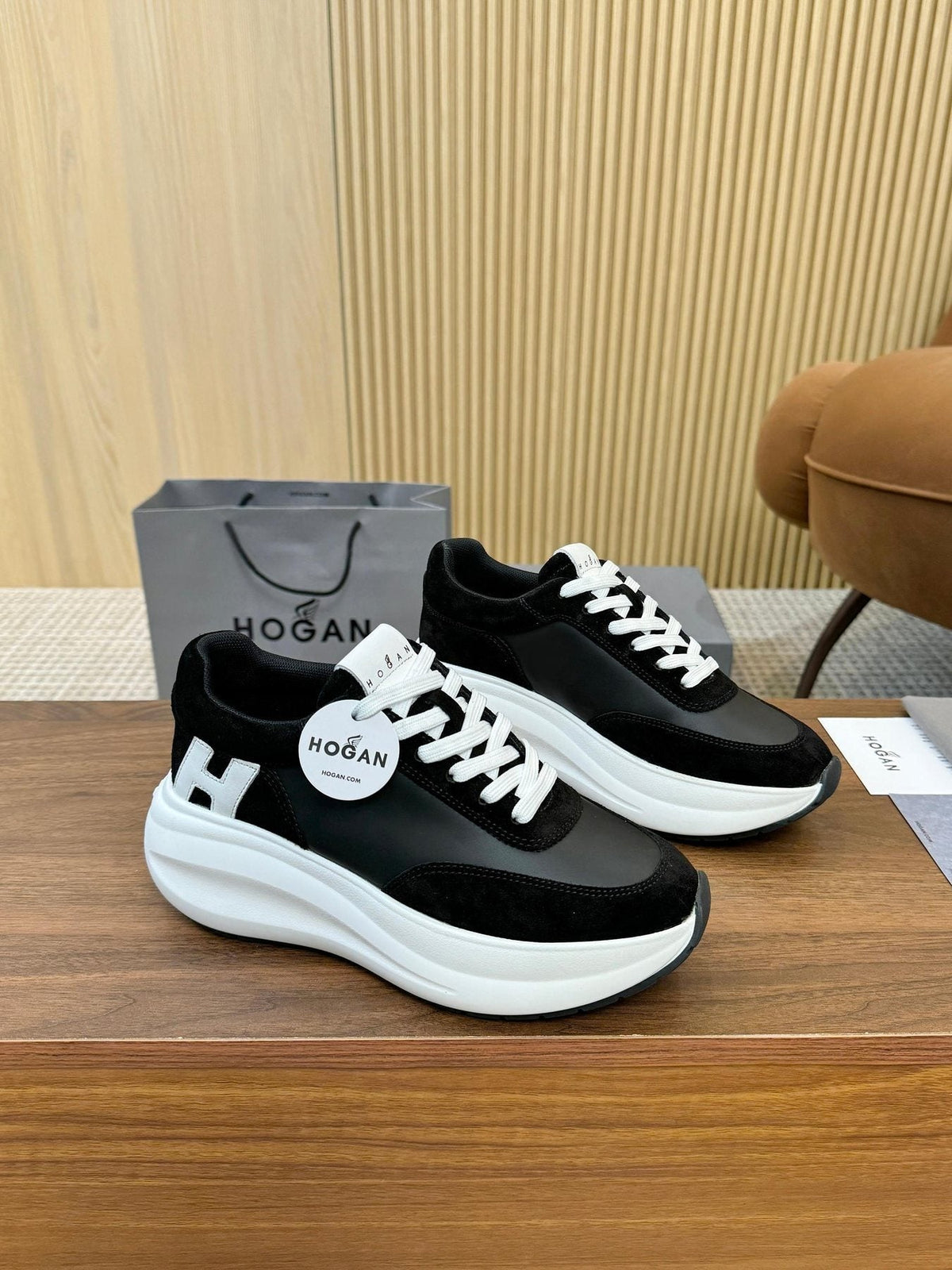 Hogan Women's H696 Platform Sneakers